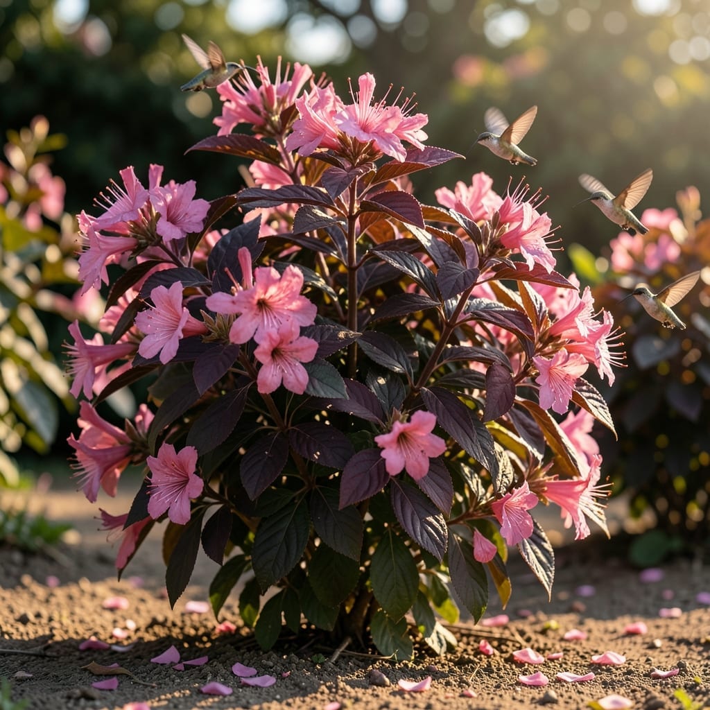 Weigela Wine and Roses