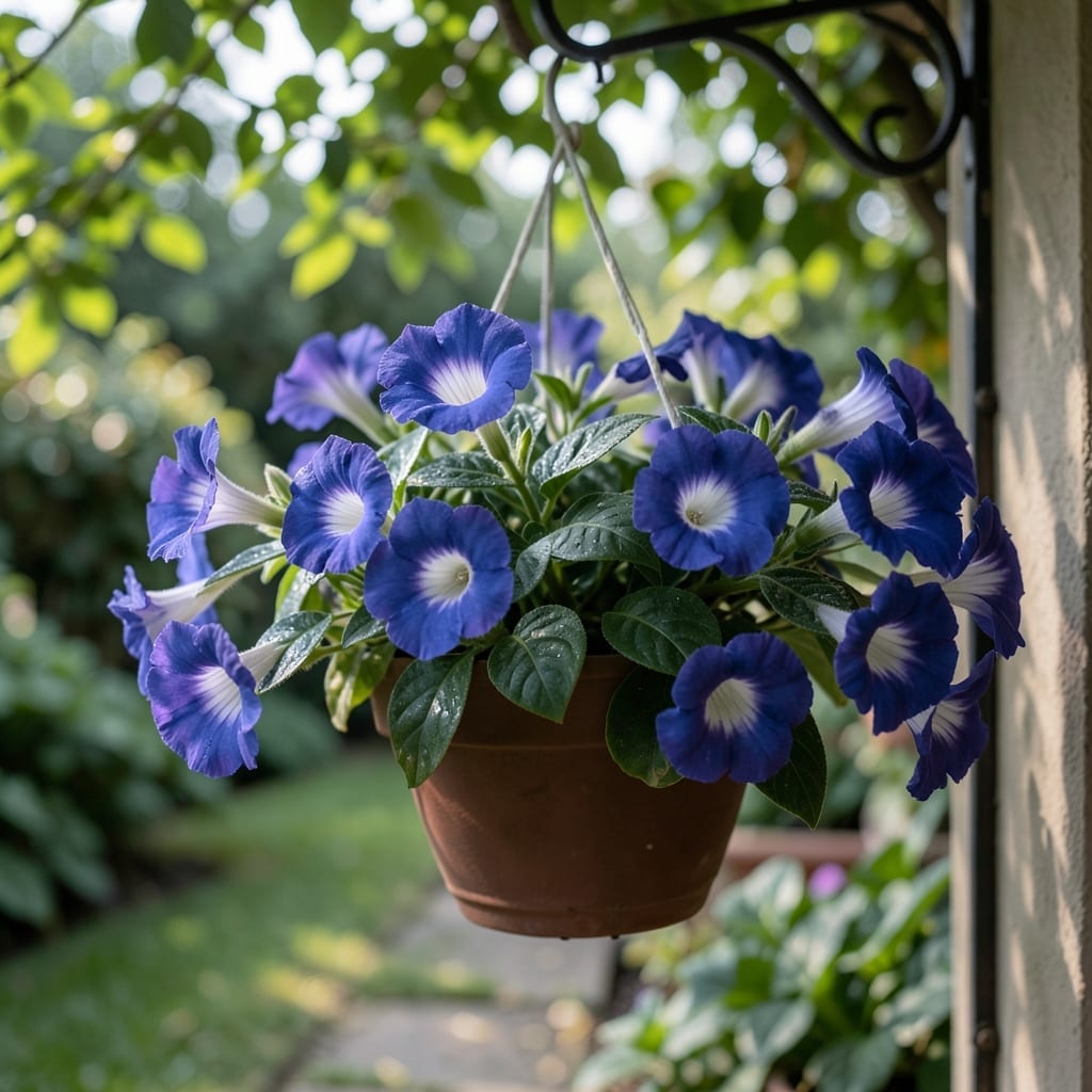 Fuchsia Blue Eyes