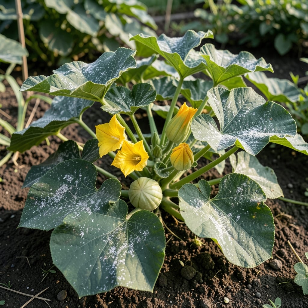 Powdery Mildew on Squash Plants: Organic Treatment and Prevention Tips