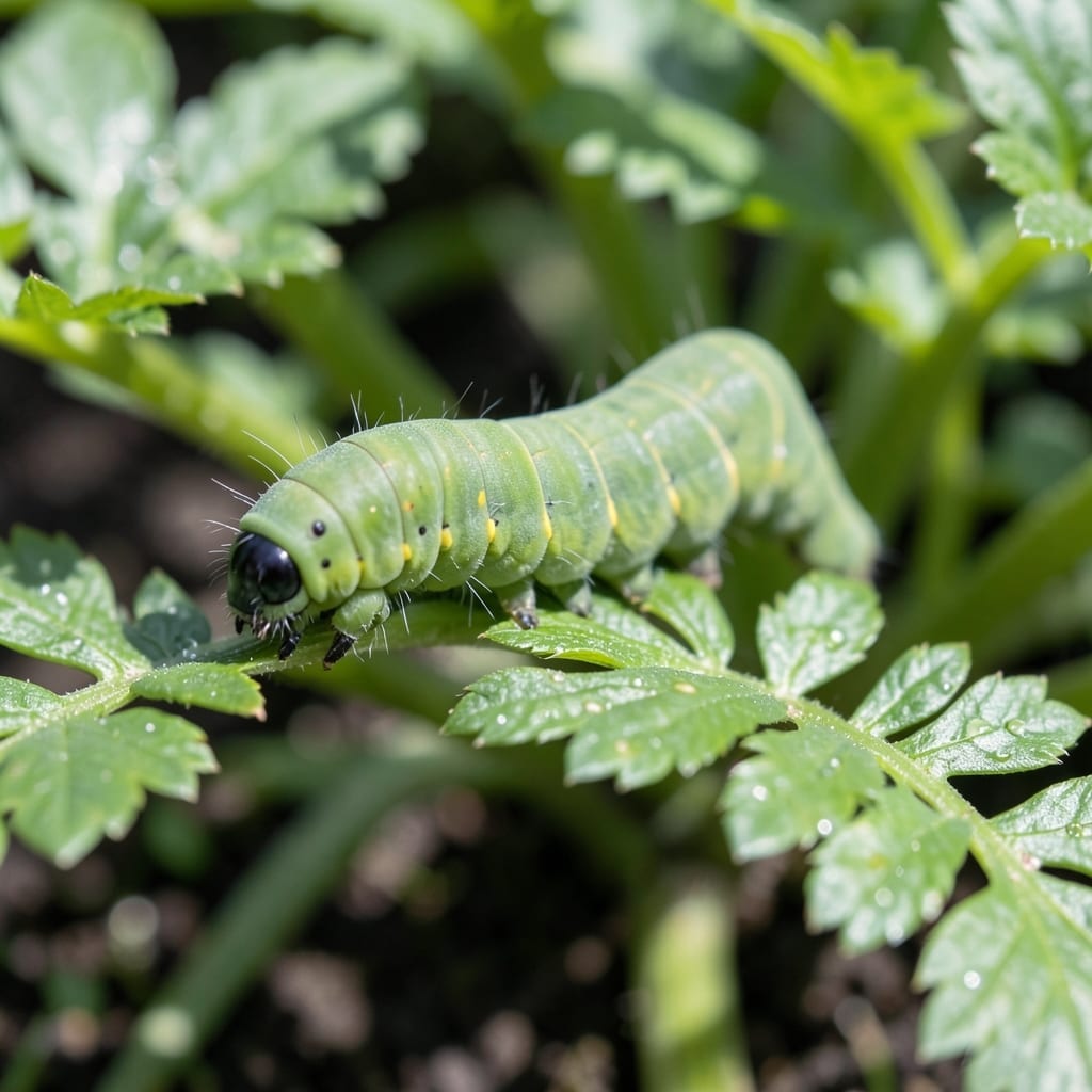 Caterpillars That Eat Carrot Leaves: Organic Control for Garden Protection