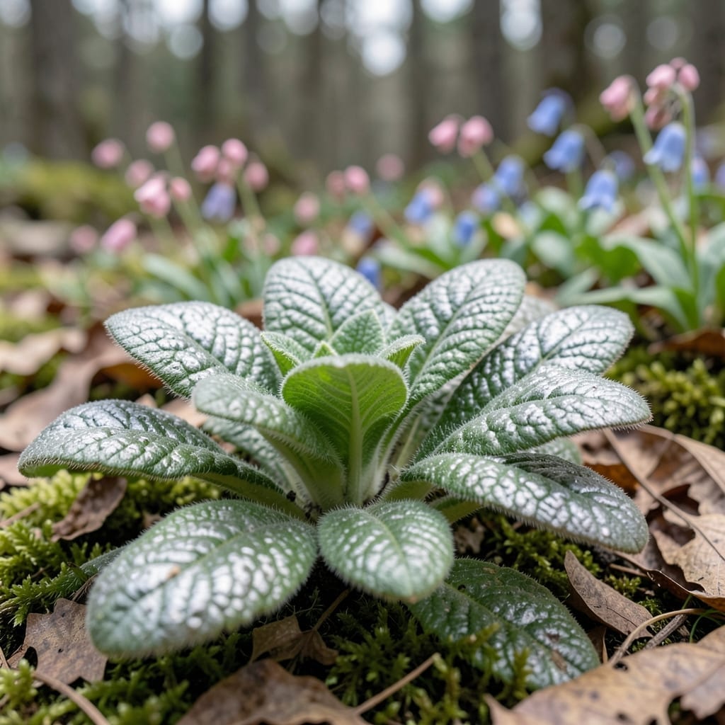 Lungwort with Silver Spots
