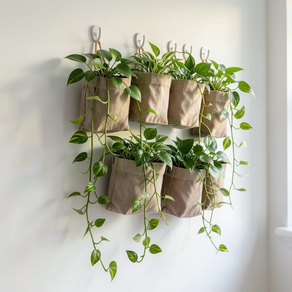 Hanging Pocket Planter Wall