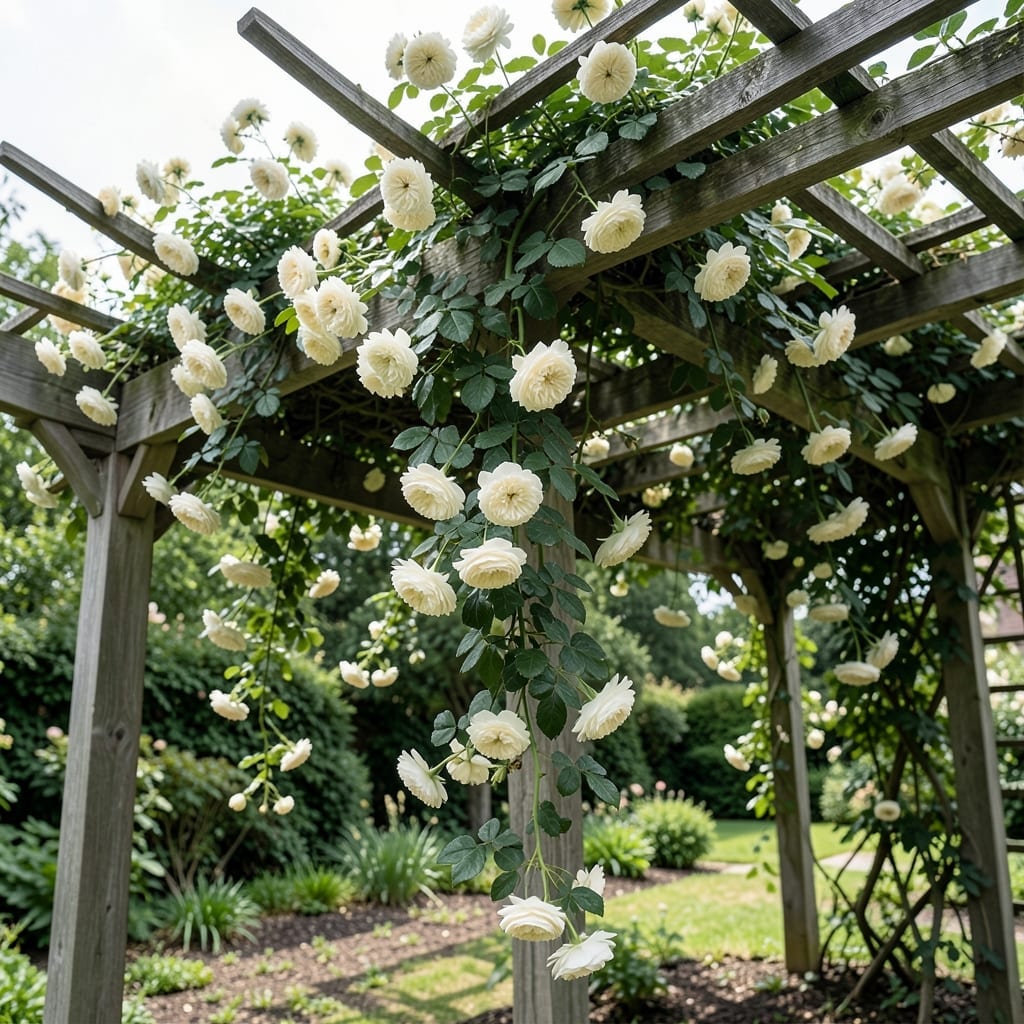 Alberic Barbier Climbing Rose