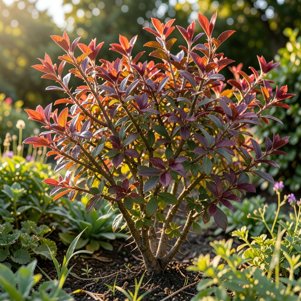 Barberry Thorny Ornamental Shrubs