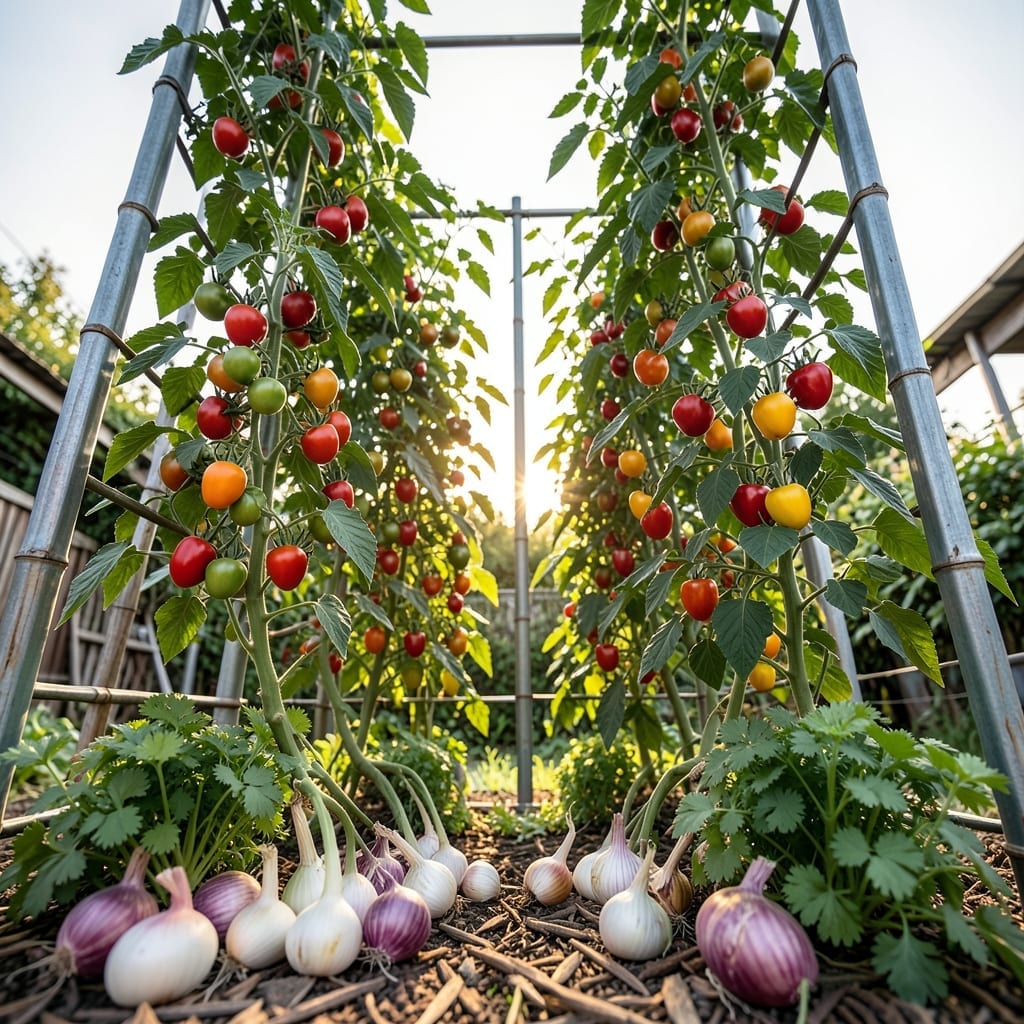 Trellis Salsa Garden Design