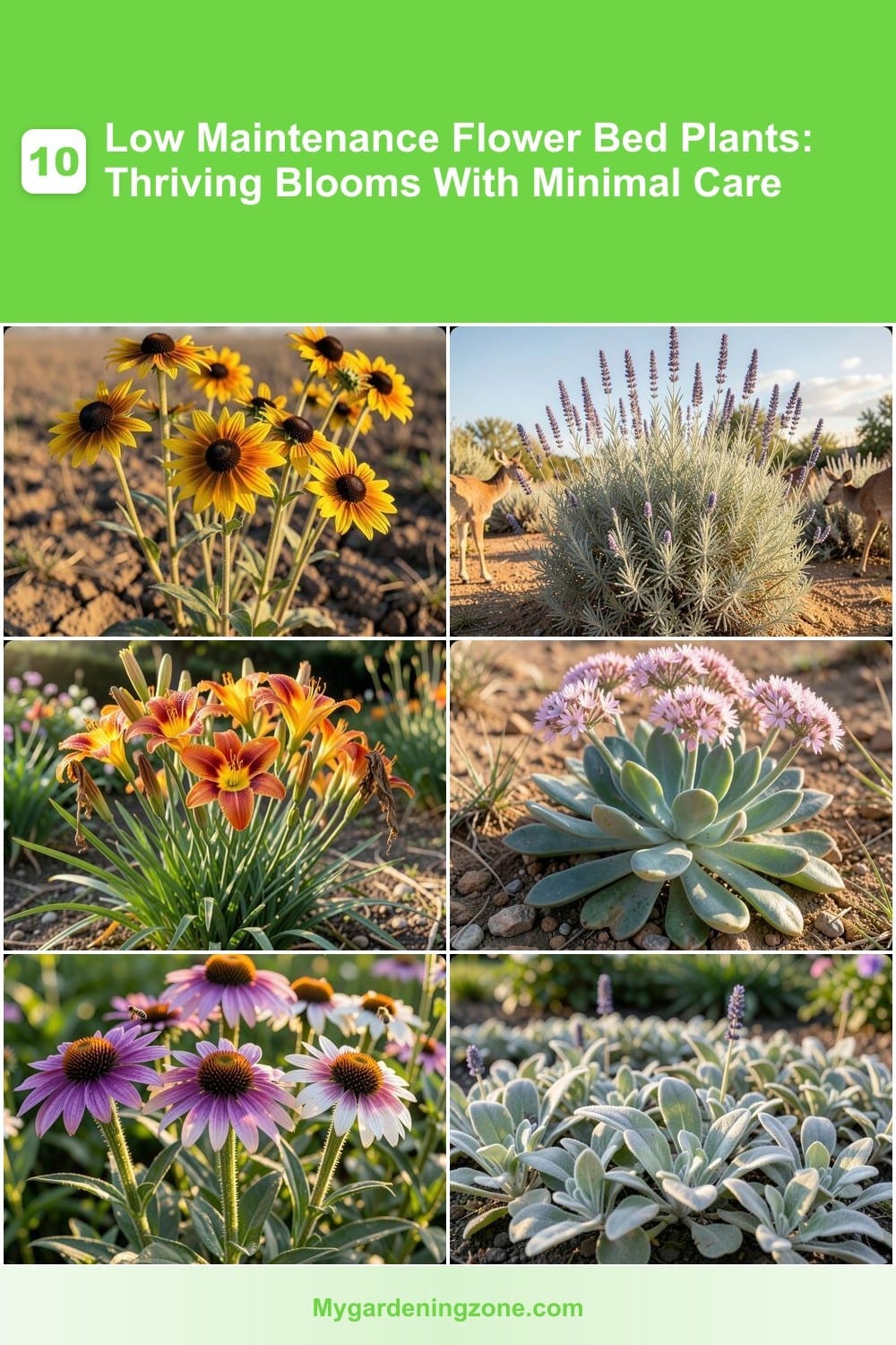 10 Low Maintenance Flower Bed Plants: Thriving Blooms With Minimal Care 10 Low Maintenance Flower Bed Plants: Thriving Blooms With Minimal Care