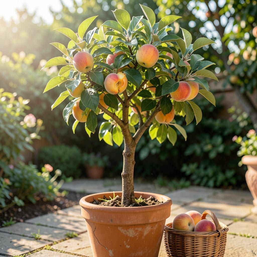 Dwarf Peach Tree