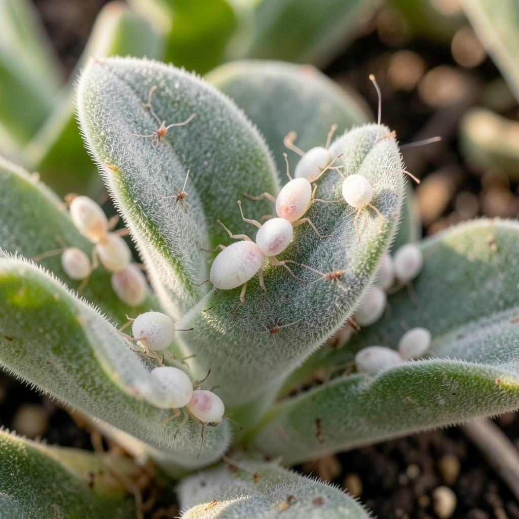 Mealybugs on Panda Plants: Visual Guide to Spot and Eliminate Pests Mealybugs on Panda Plants: Visual Guide to Spot and Eliminate Pests