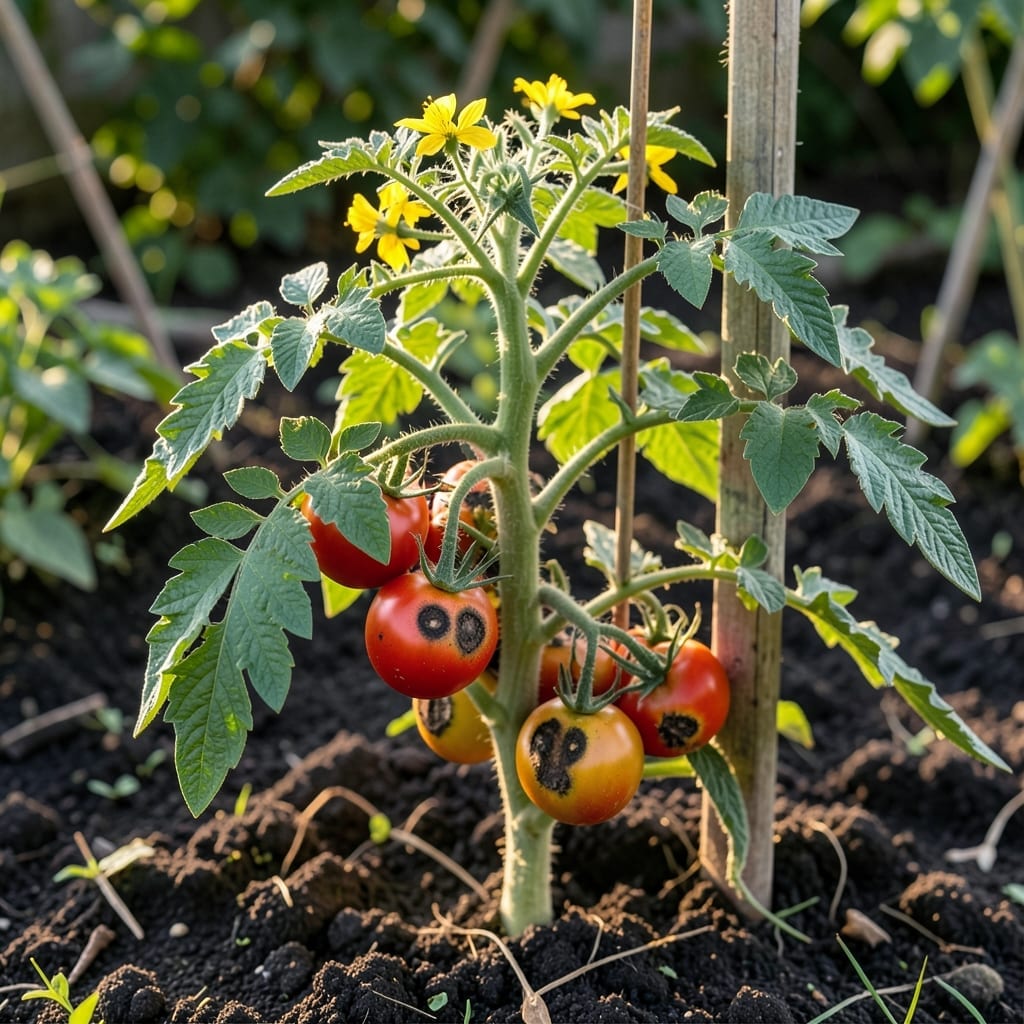 Anthracnose in Tomato Fruit: Early Signs and Organic Treatment