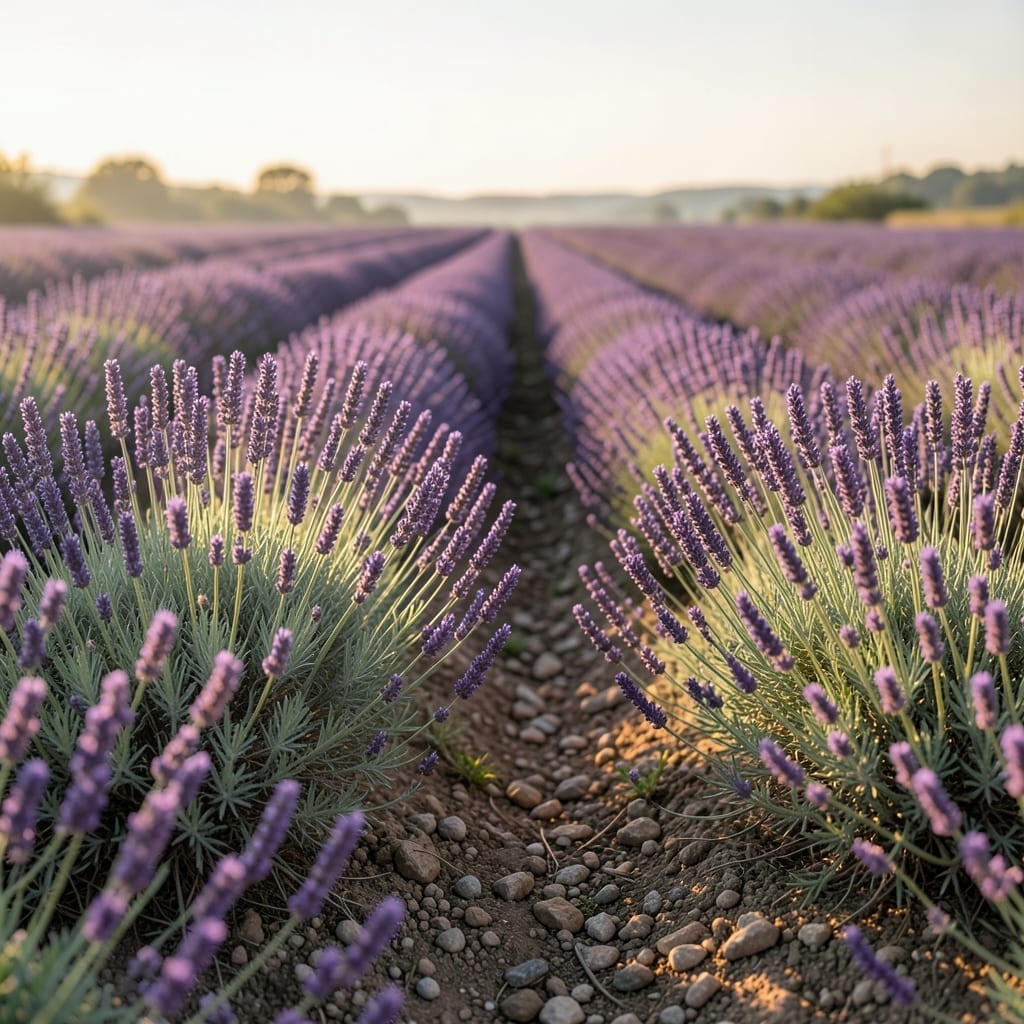 English Lavender Rows