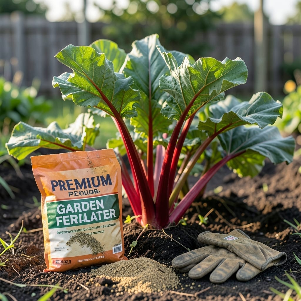Fertilizer for Rhubarb Plants: Organic Boost for Bigger Stalks Fertilizer for Rhubarb Plants: Organic Boost for Bigger Stalks