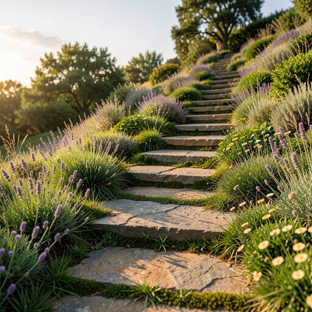 Staircase Garden Paths