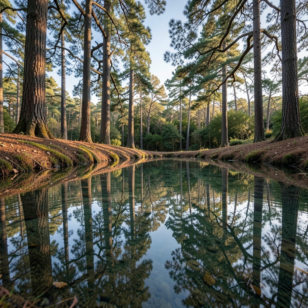 Forest Edge Reflection Pond