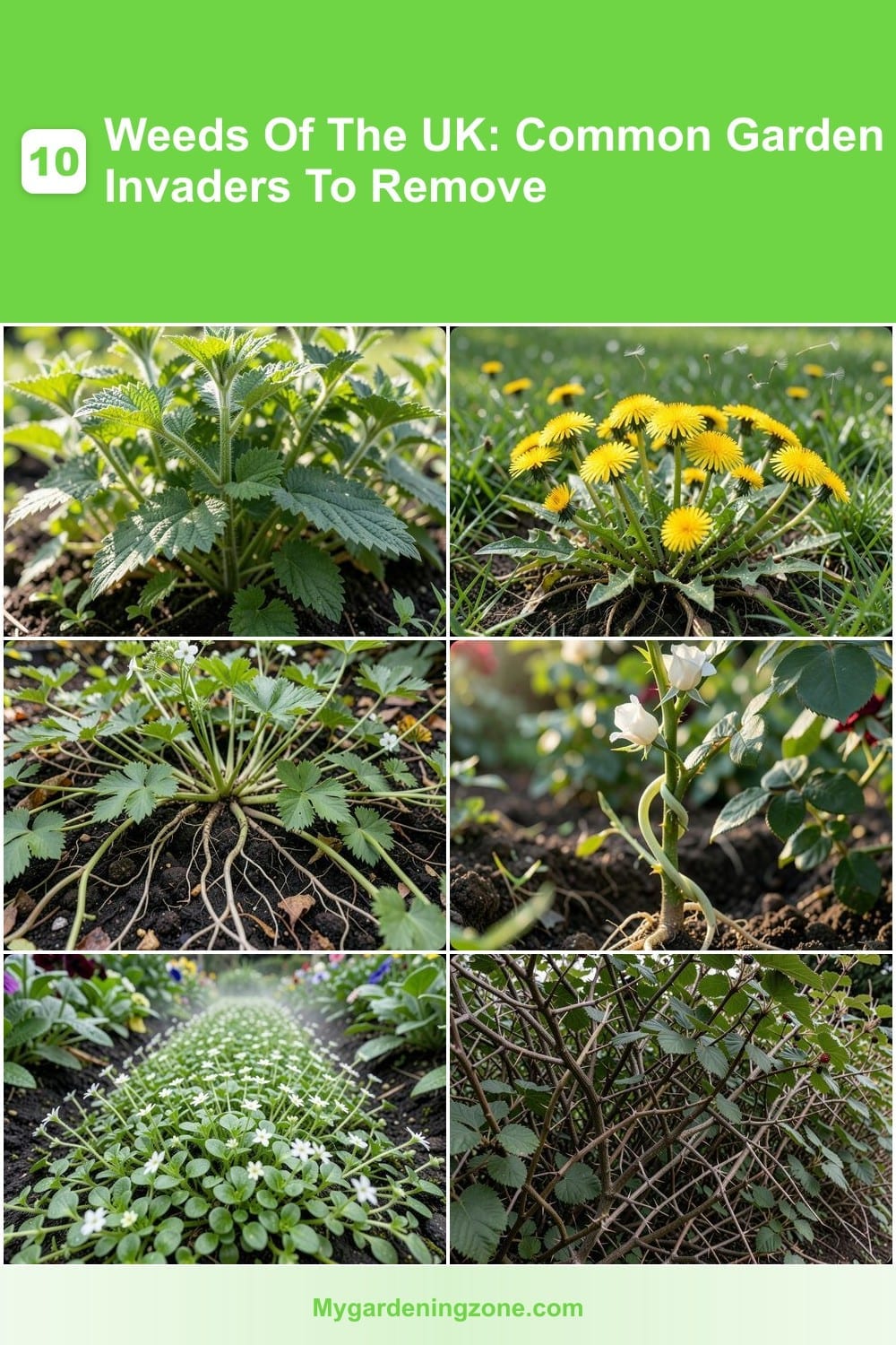 10 Weeds Of The UK: Common Garden Invaders To Remove