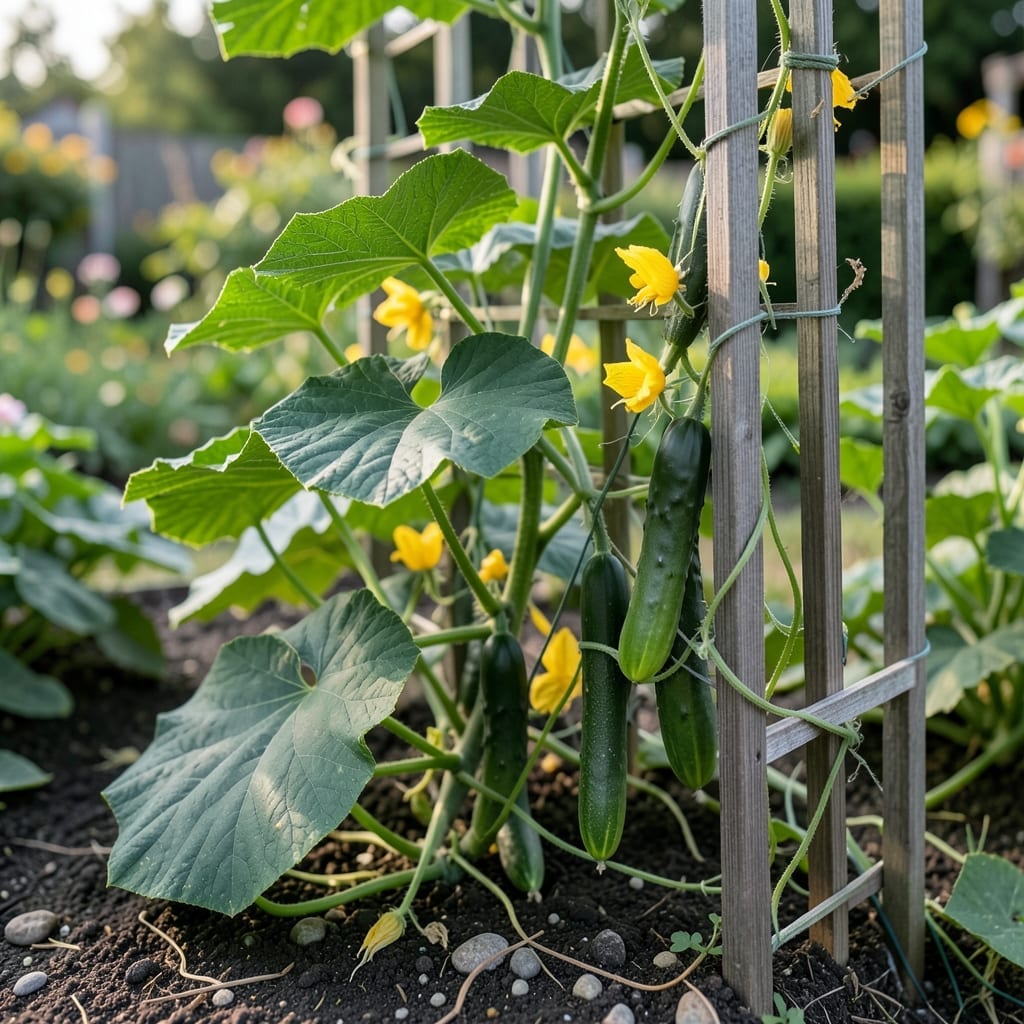 How Much Space Does a Cucumber Plant Need: Ideal Spacing for Healthy Vines