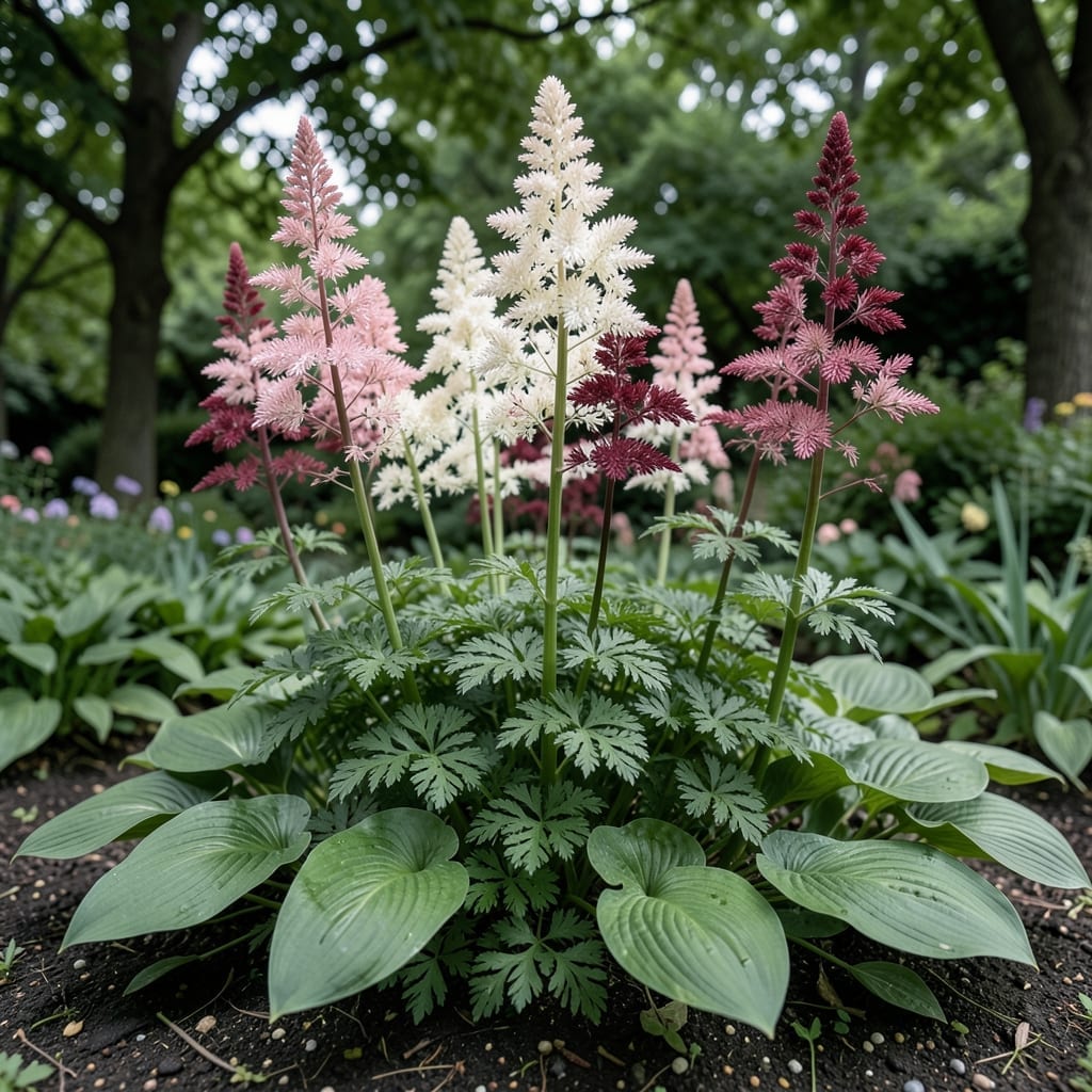 Astilbe Plume Flowers