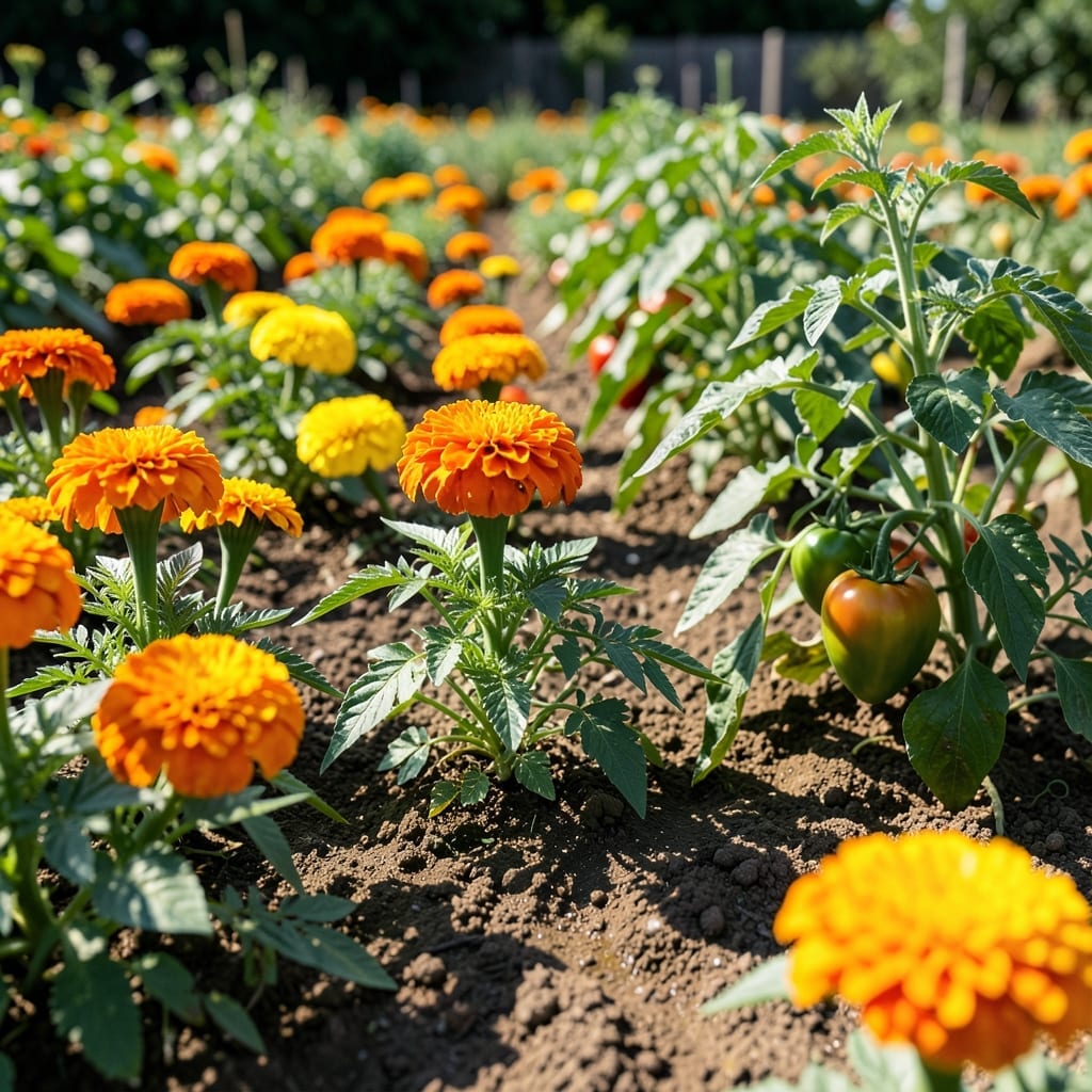 Marigolds for Pest Control