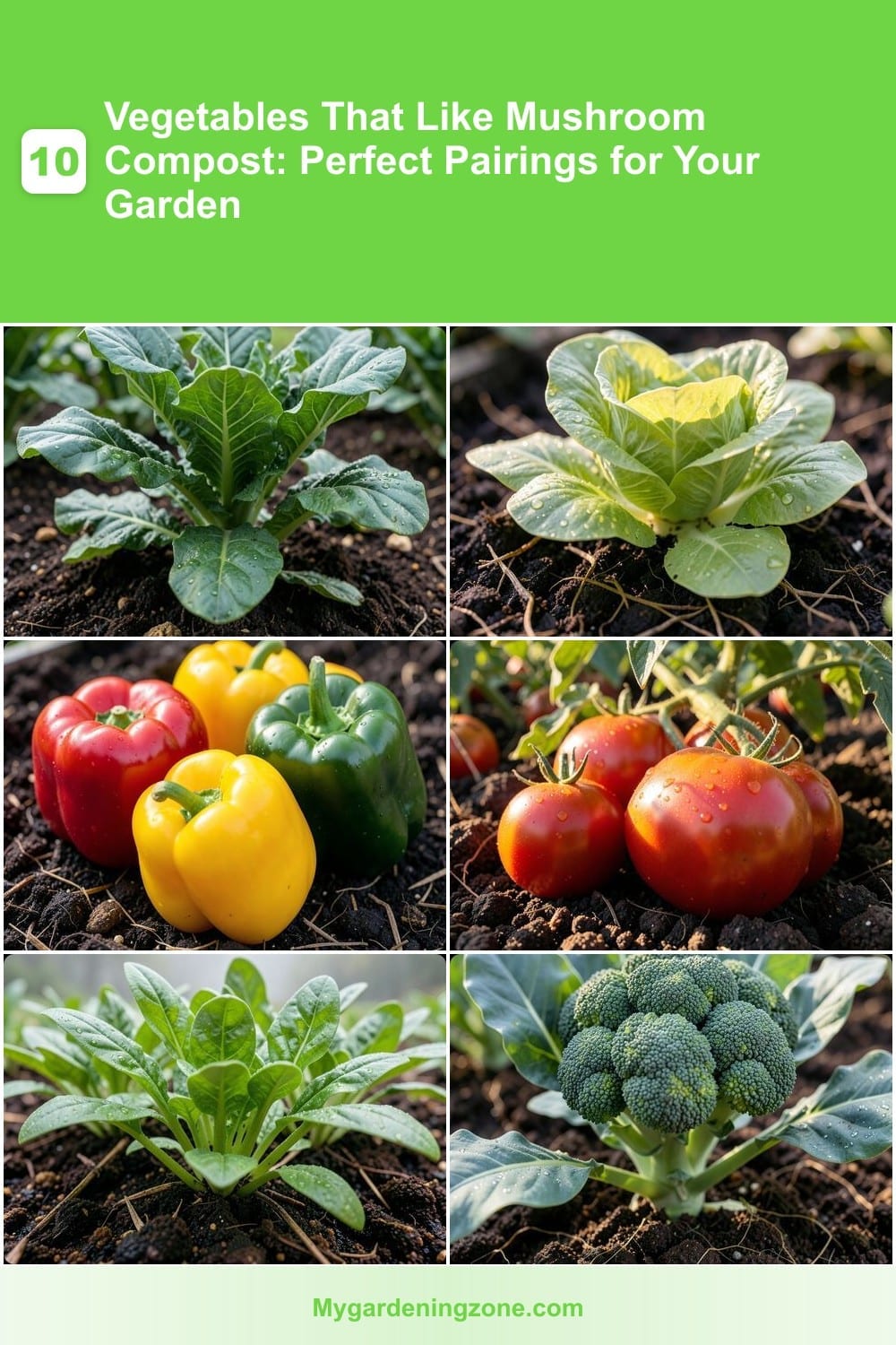 10 Vegetables That Like Mushroom Compost: Perfect Pairings for Your Garden 10 Vegetables That Like Mushroom Compost: Perfect Pairings for Your Garden