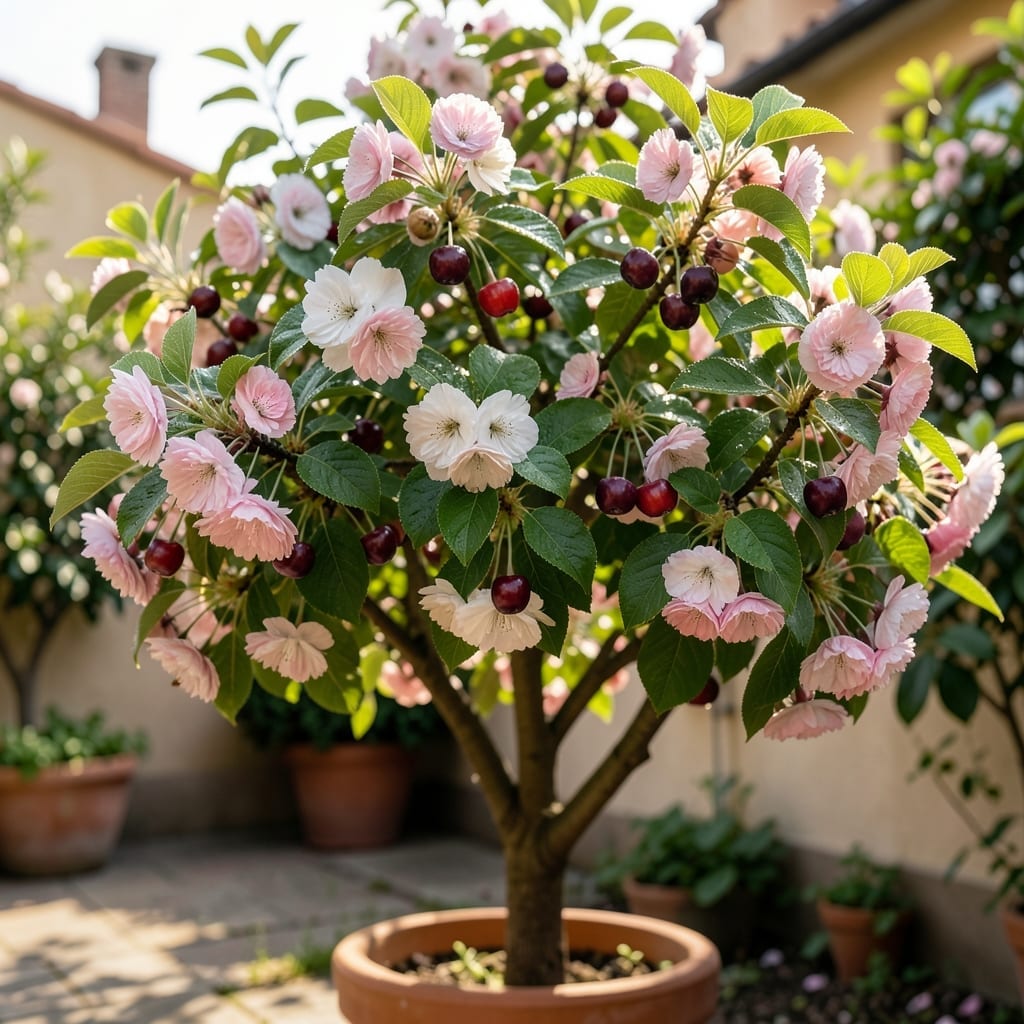 Patio Dwarf Cherry Tree