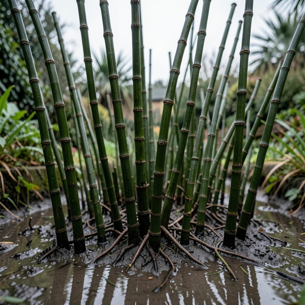 Horsetail in Wet Areas