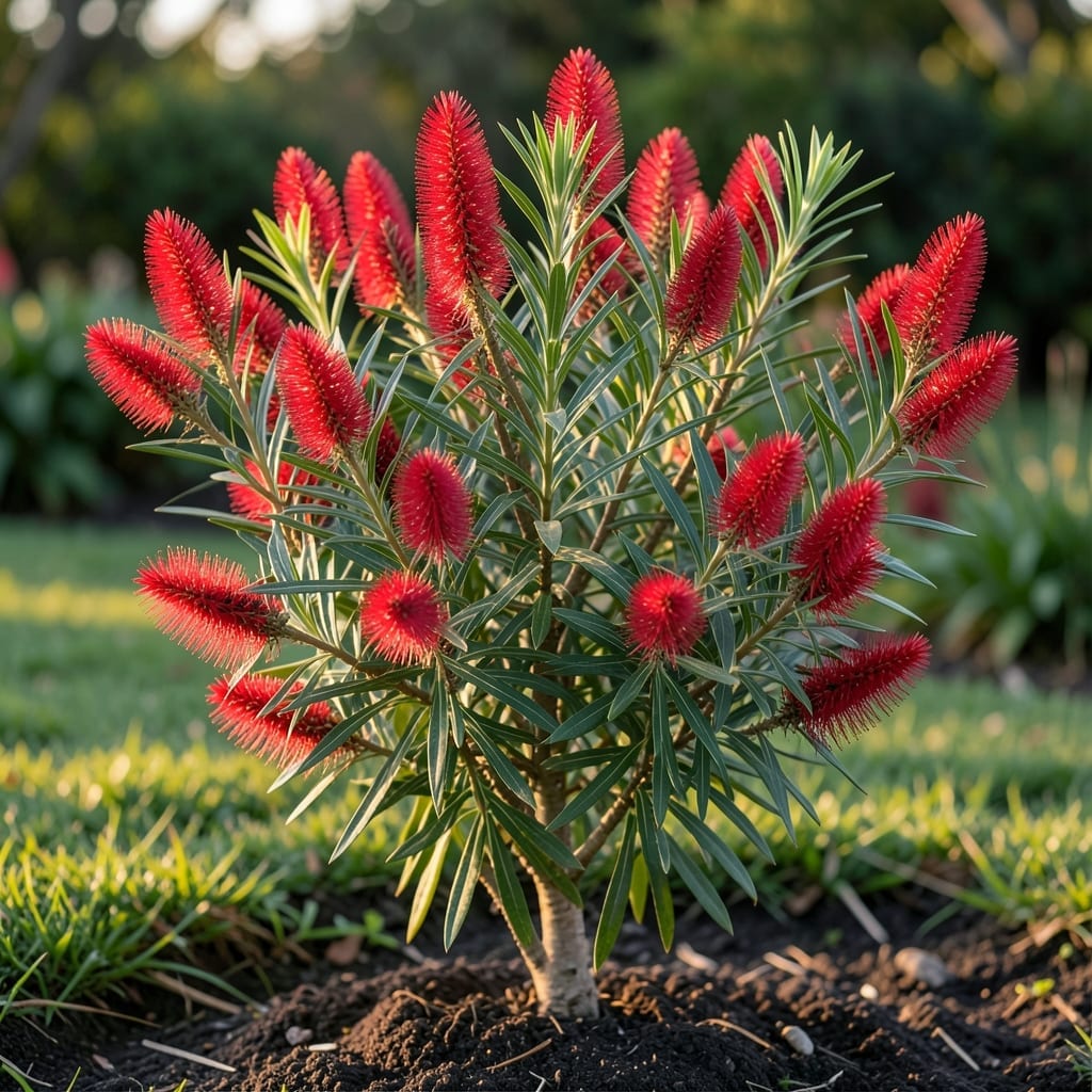 Brown Leaves Tips on Bottlebrush Plant: Watering and Soil pH Fixes