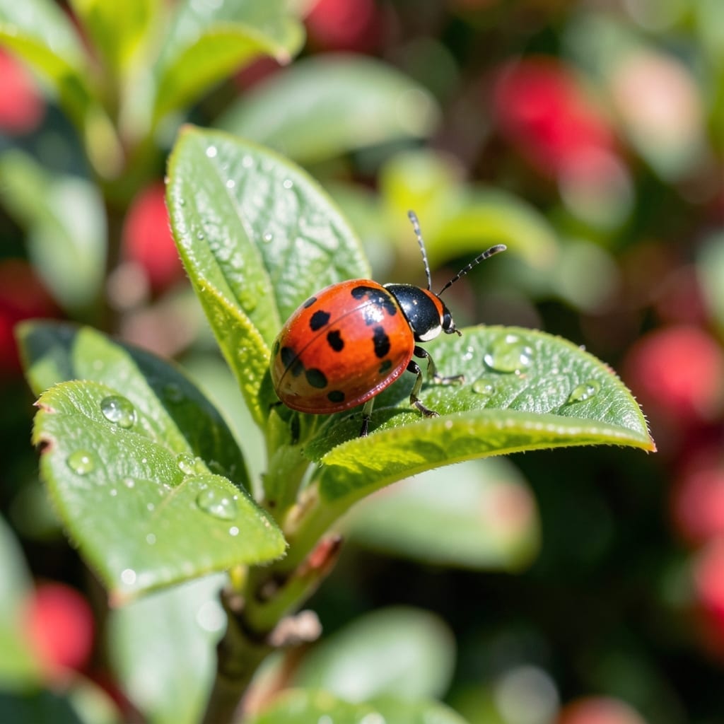 Treatment for Aphids on Burning Bush: Soapy Water Spray for Rapid Eradication