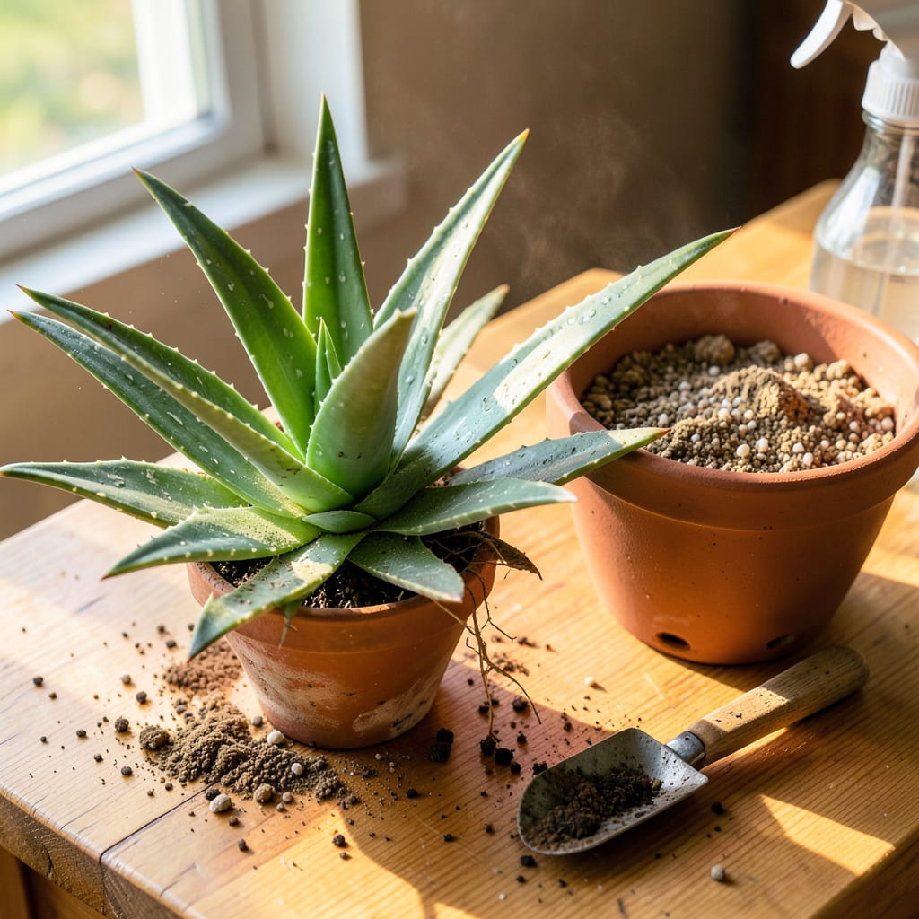 Complete Aloe Vera Transplanting: Foolproof Steps for Thriving Plants overview image