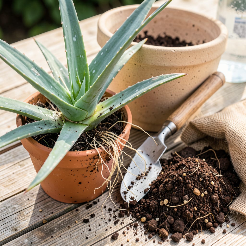 Aloe Vera Transplanting: Foolproof Steps for Thriving Growth detailed visual guide