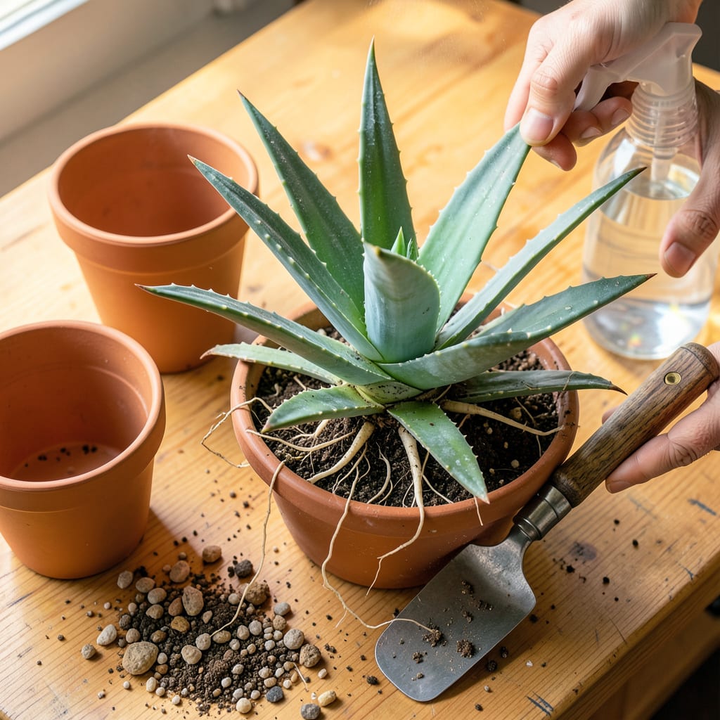 Complete Aloe Vera Transplanting: Step by Step for Thriving Growth overview image