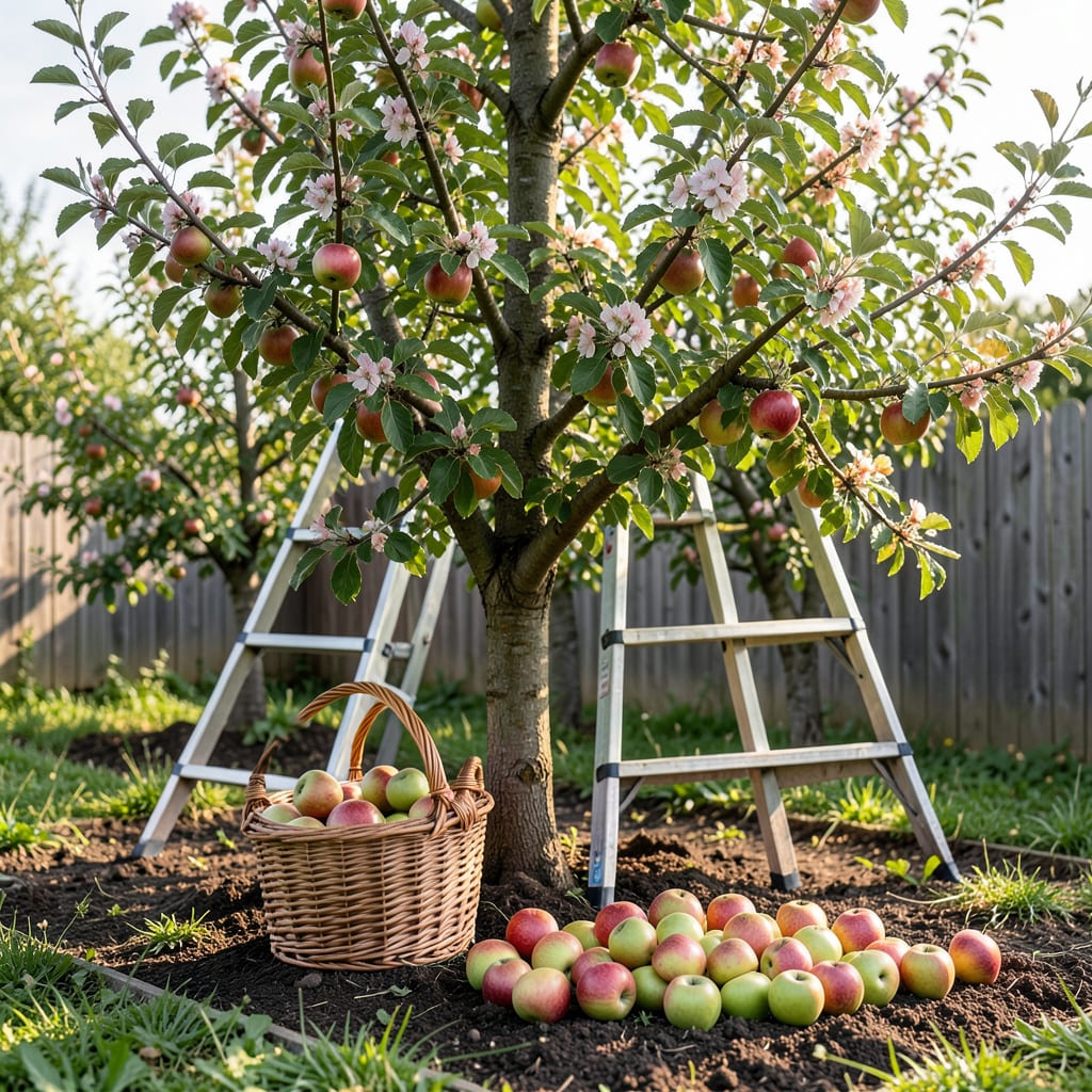 Apple Tree Harvest Time: Seasonal Signs for Peak Sweetness detailed visual guide