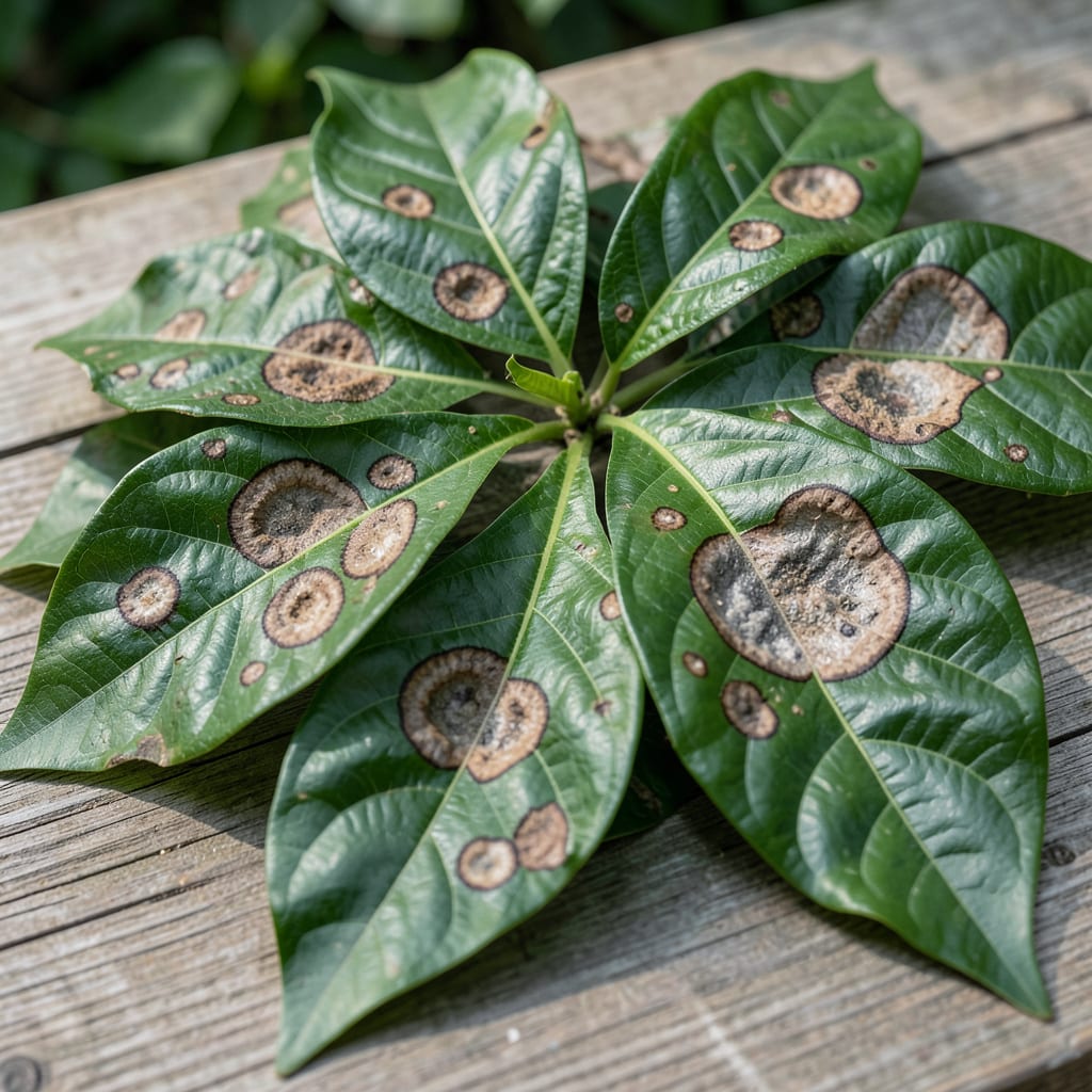 Comprehensive Avocado Leaf Spot Disease: Prevention and Natural Control Strategies visual reference