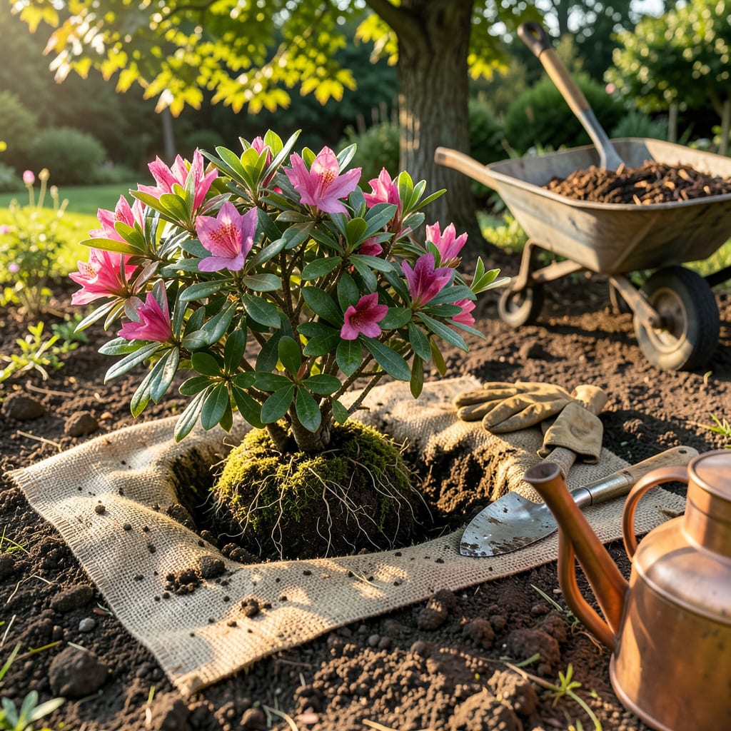 Complete Azalea Bush Transplanting: The Foolproof Guide for Thriving Blooms overview image