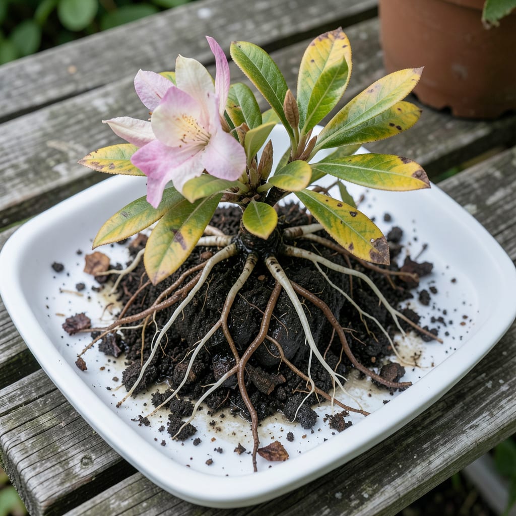 Comprehensive Azalea Root Rot Pictures: Visual Symptoms and Recovery Signs visual reference