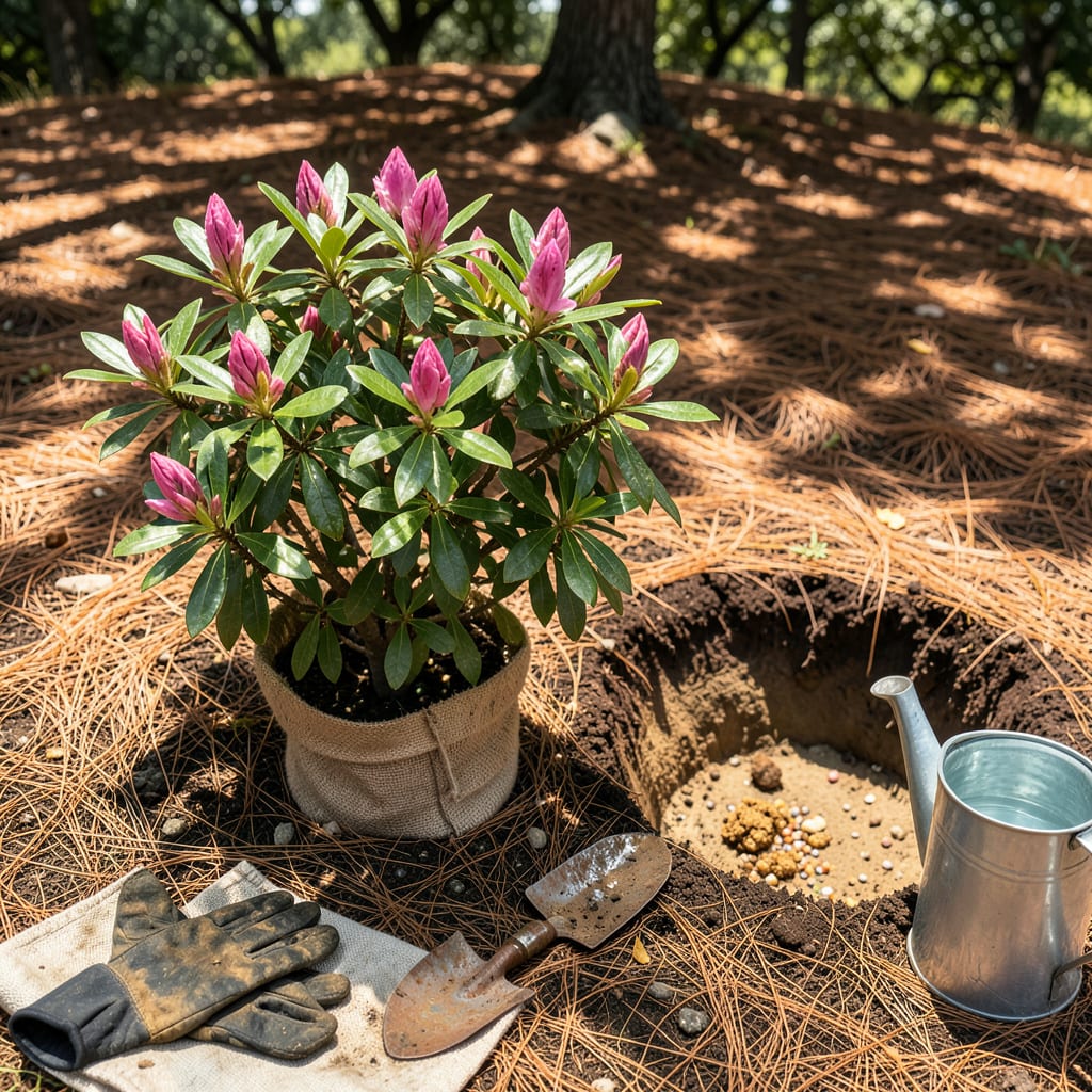 Azaleas Transplant Guide: Move Your Shrubs Without the Shock detailed visual guide