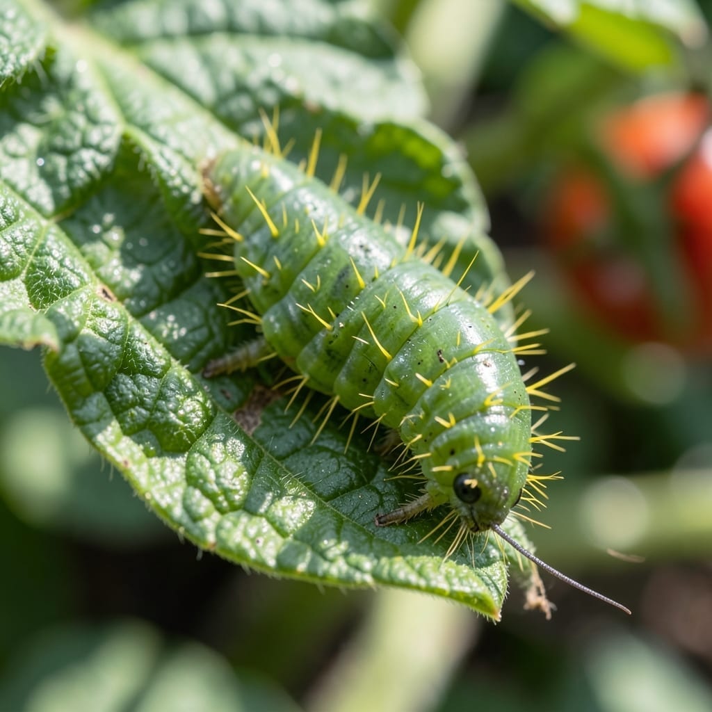 Green Worm With Yellow Spikes: Identification and Removal Guide