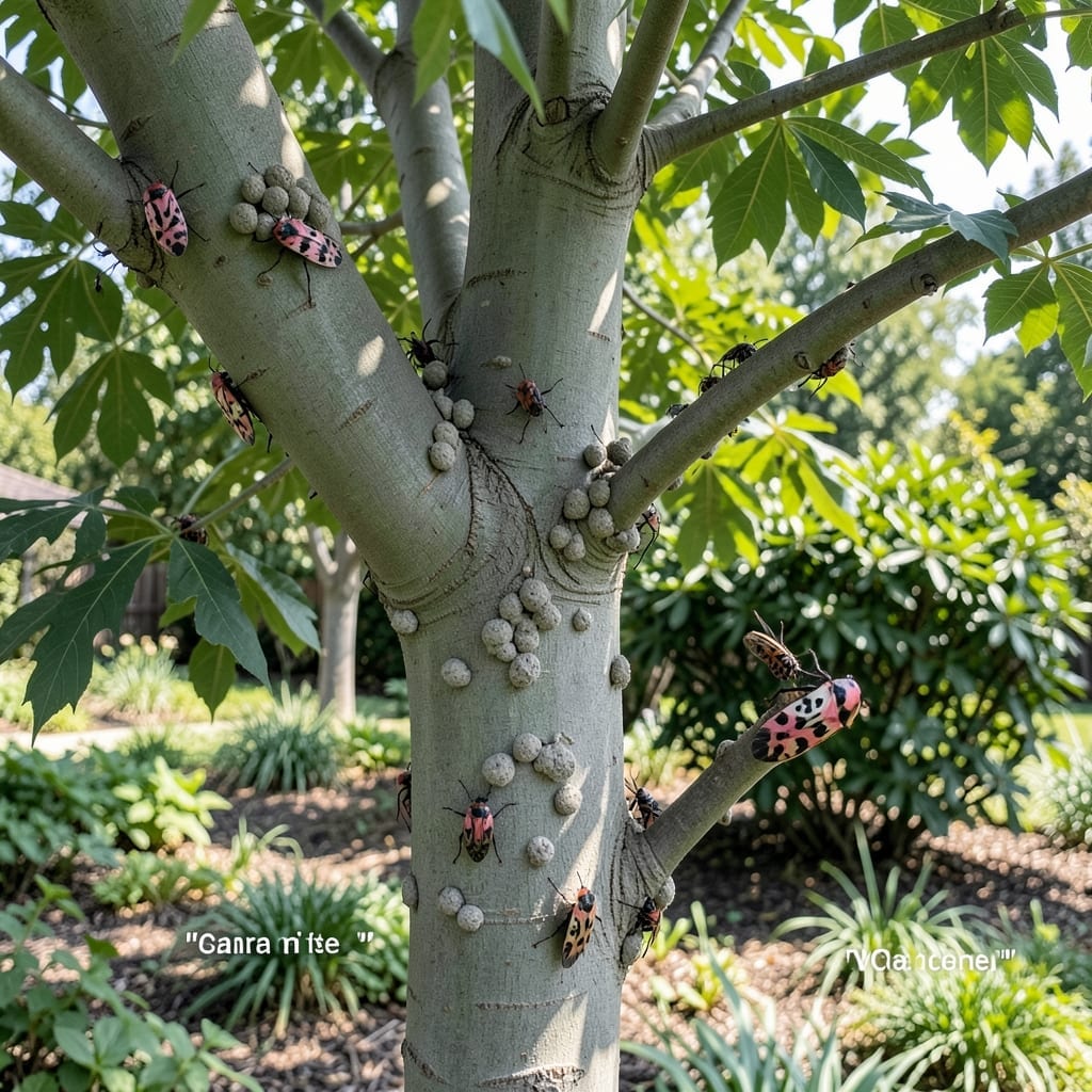 Spotted Lanternfly Laying Eggs: Identification and Removal Guide Spotted Lanternfly Laying Eggs: Identification and Removal Guide