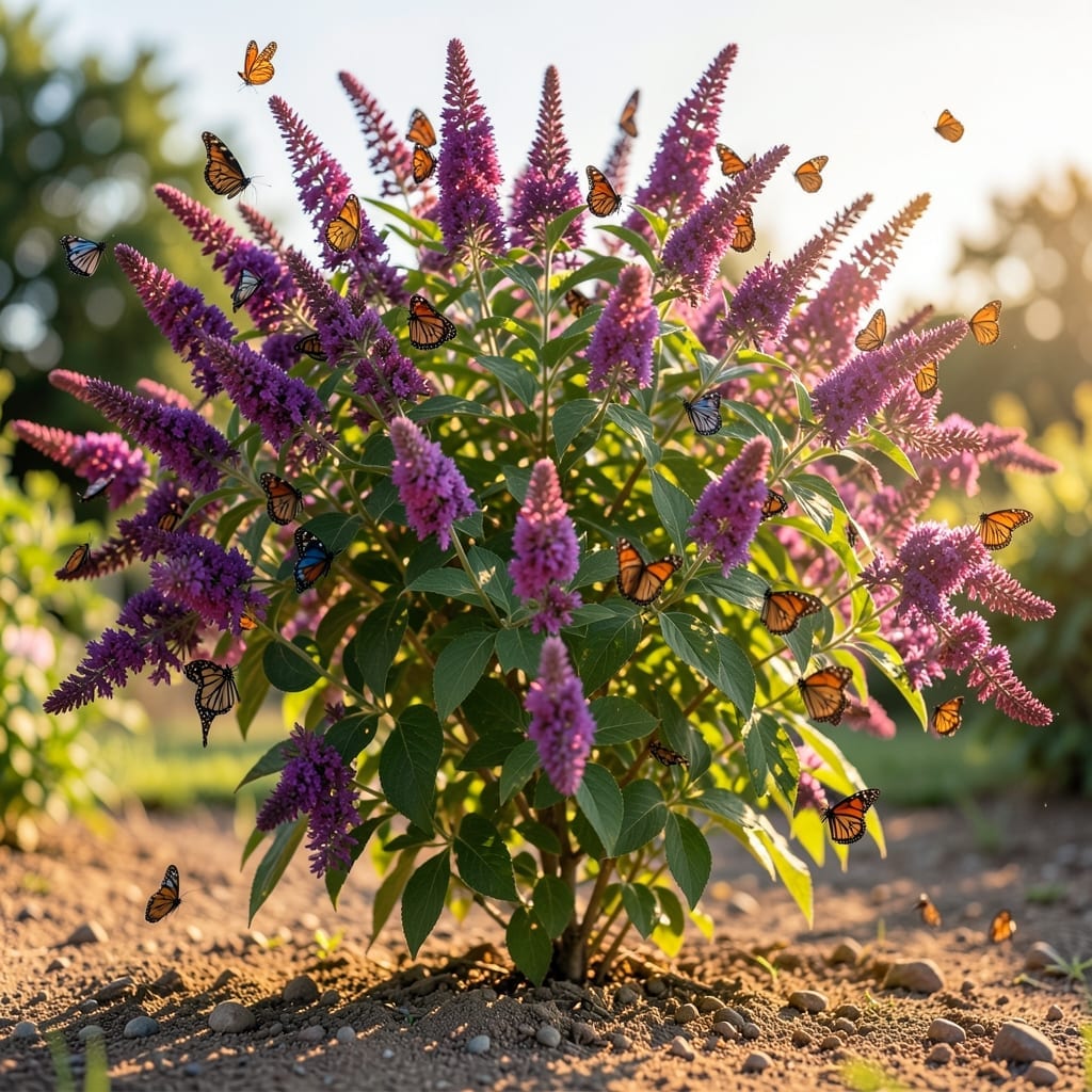 Butterfly Bush: Pollinator Magnet