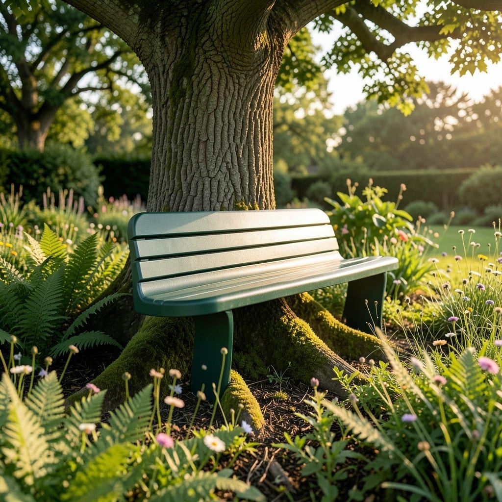 Recycled Plastic Eco Bench
