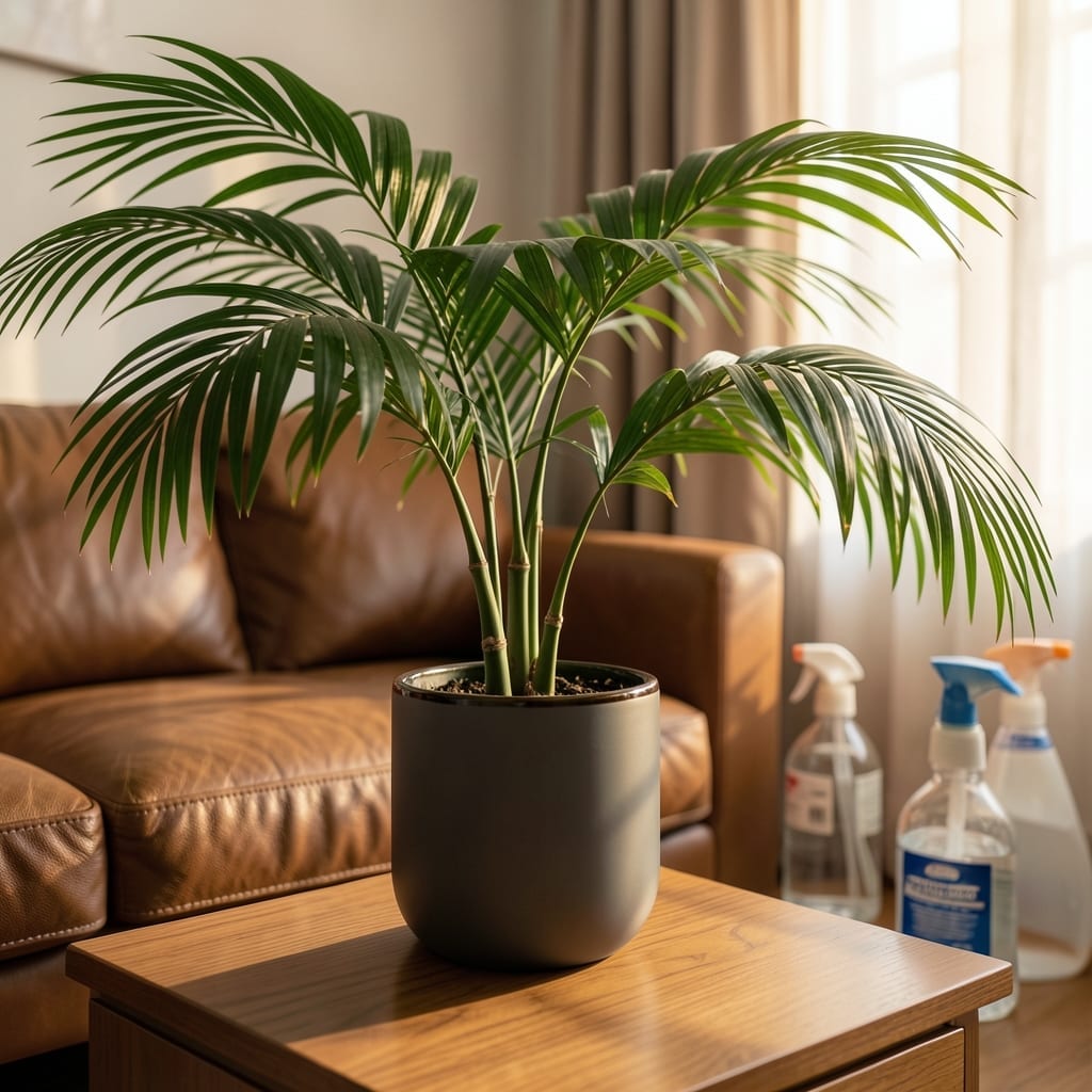 Bamboo Palm for Formaldehyde Removal