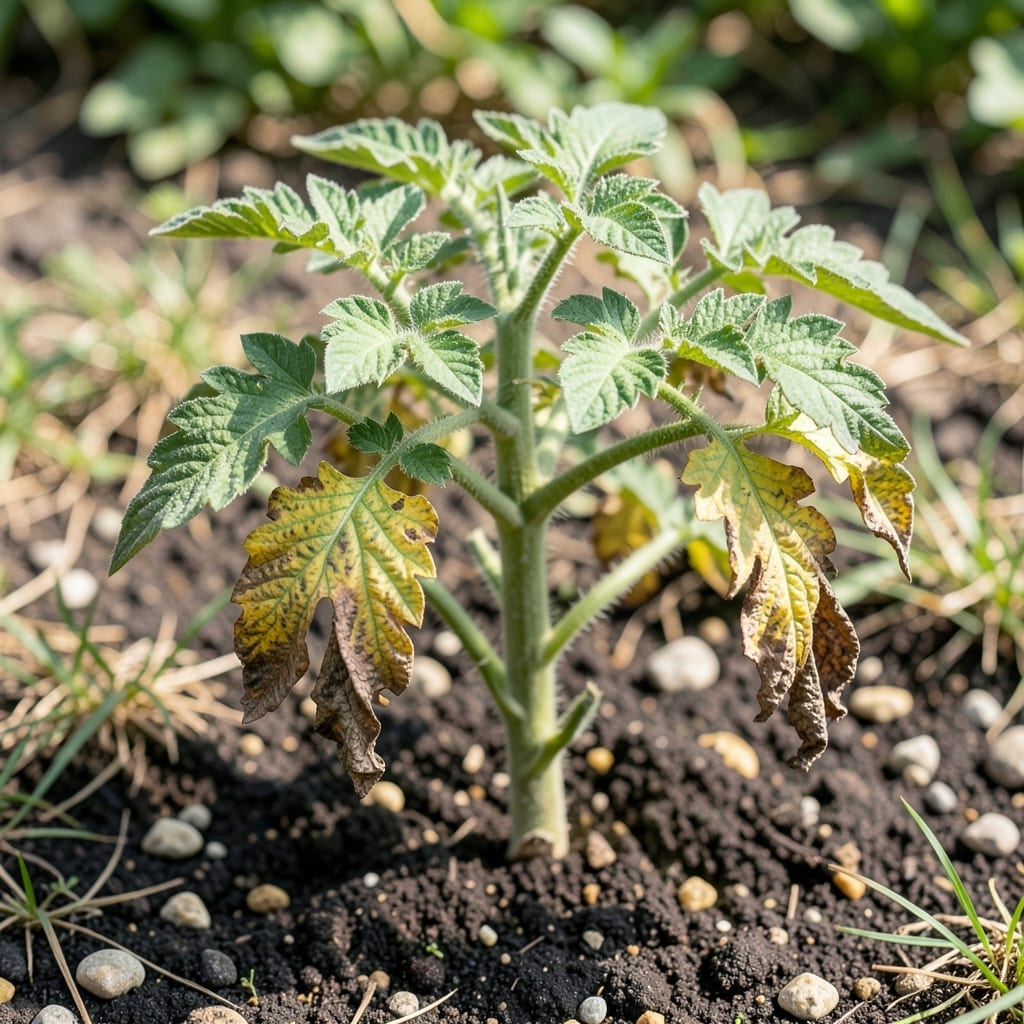 Sad Tomato Plant: Revive Yellowing Leaves and Stunted Growth