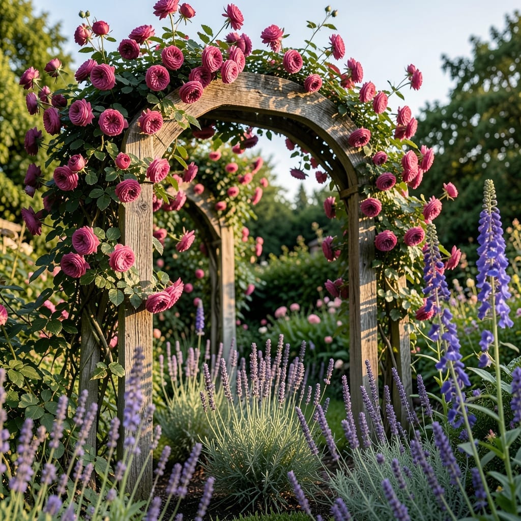 Classic English Cottage Garden Roses