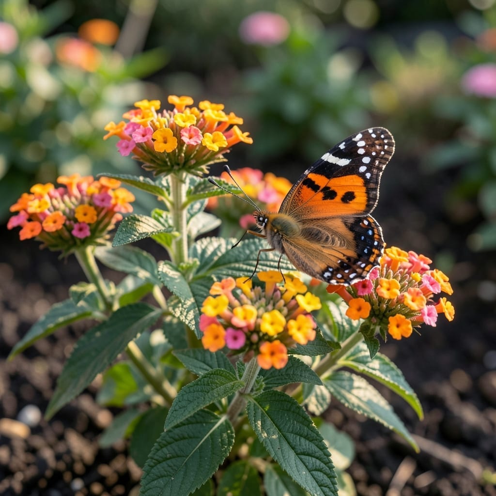Butterfly on Lantana Flowers: How to Attract More to Your Garden Butterfly on Lantana Flowers: How to Attract More to Your Garden
