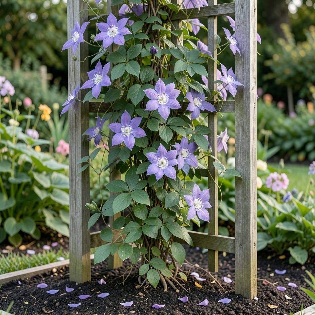 Clematis Light Requirements: Sun and Shade for Thriving Vines
