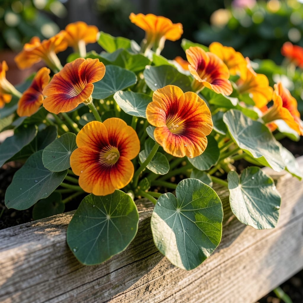 Nasturtiums for Edible Flowers