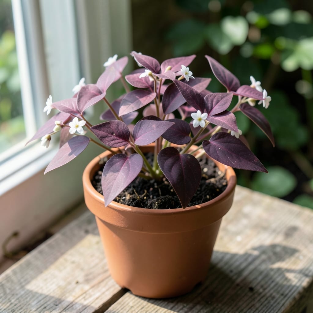 Oxalis Triangularis Spread: Control and Manage Its Growth Effectively