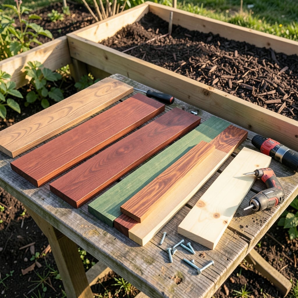 What Wood to Use for Garden Bed: Durable and Rot-Resistant Options