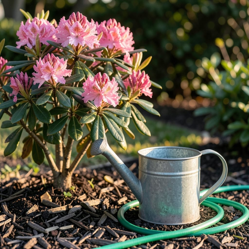 How Often to Water Rhododendrons: Seasonal Guide for Healthy Blooms
