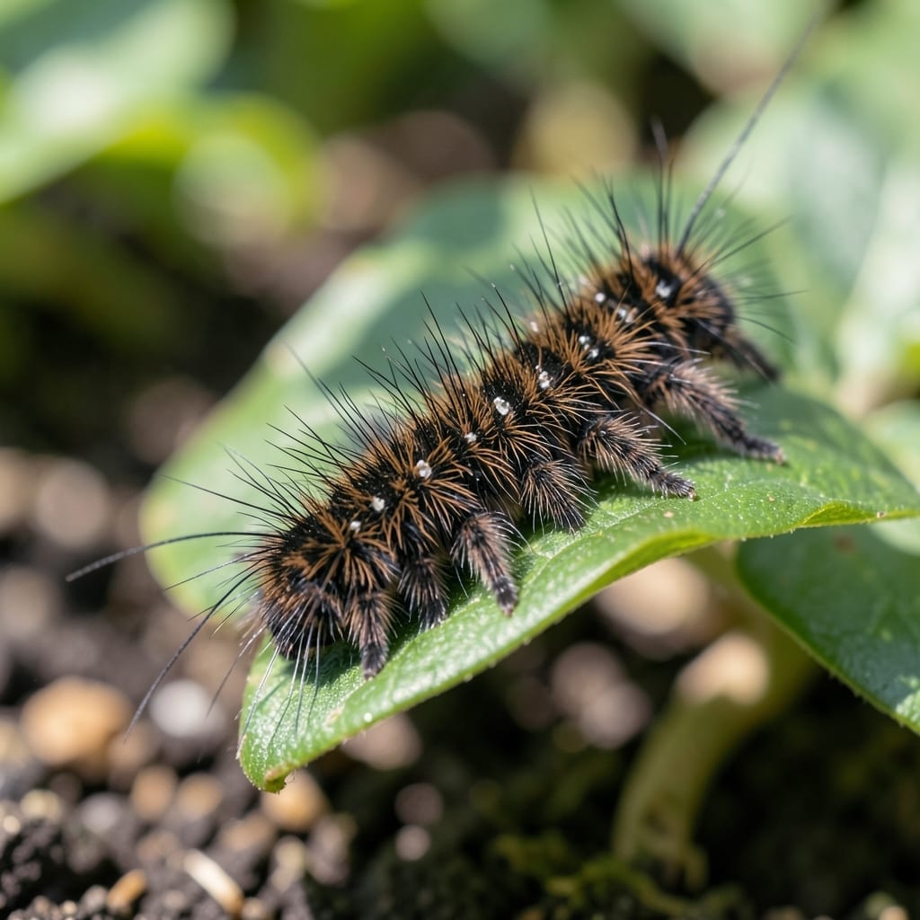 Fuzzy Caterpillar Black and Brown: Identification and Control Tips