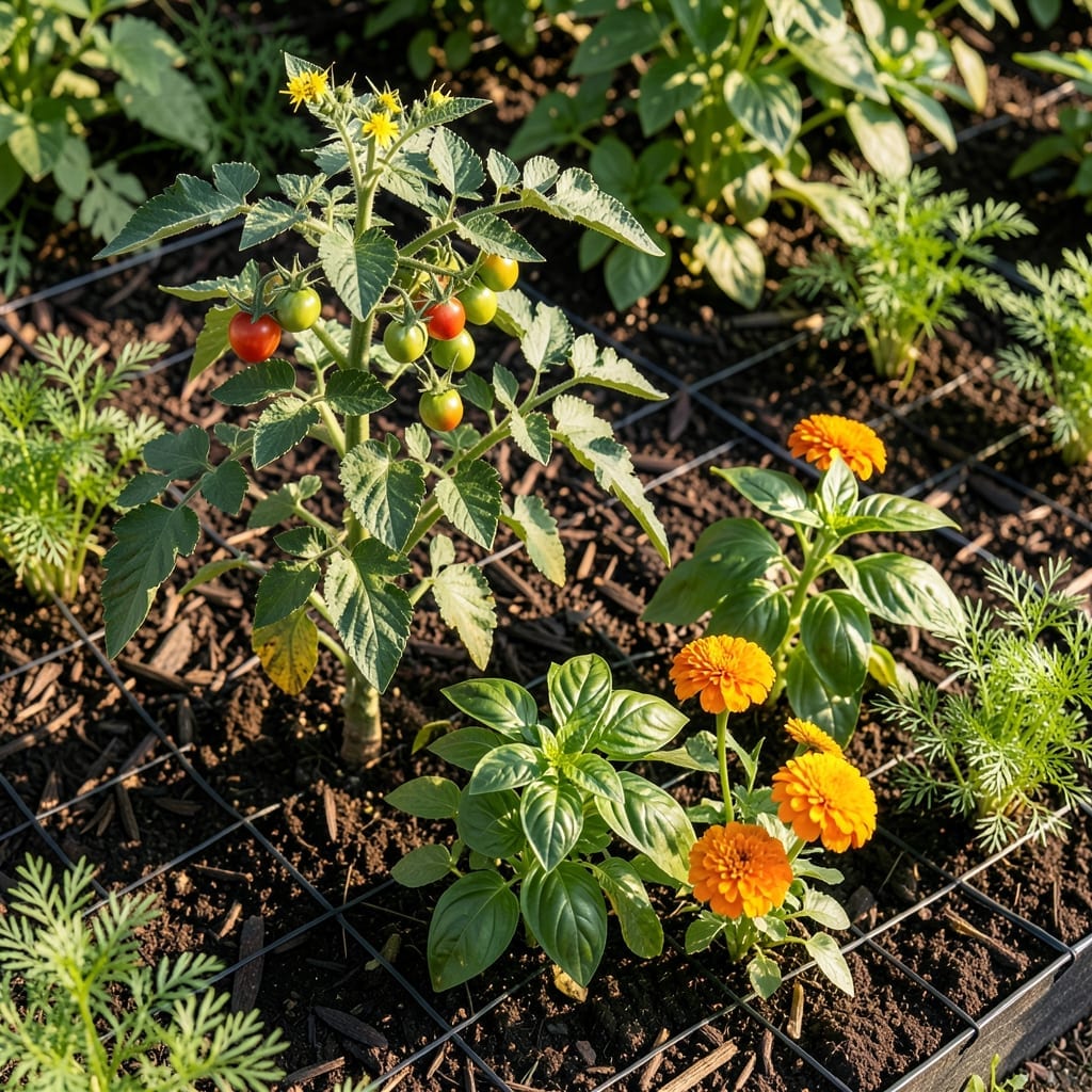Companion Garden Layout: Strategic Pairings for Healthier Plants