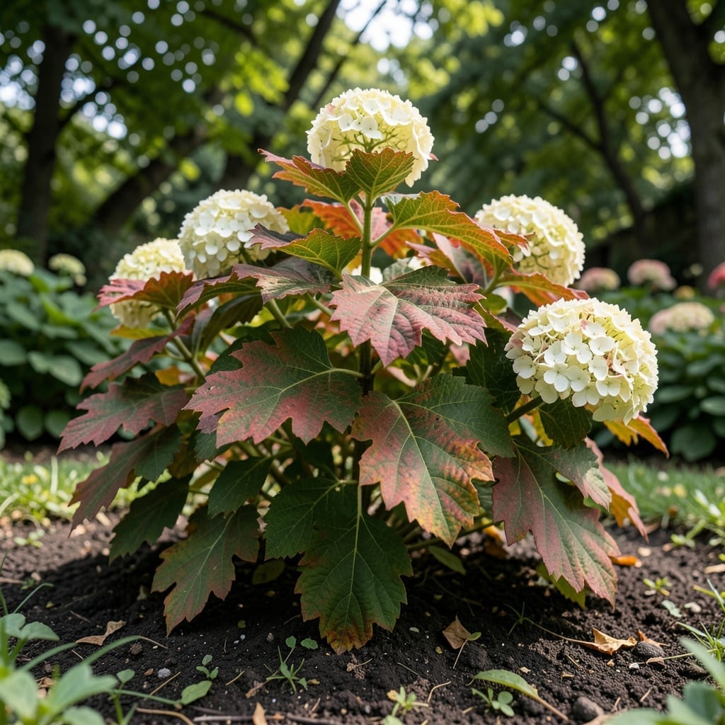 Oakleaf Hydrangea for Seasonal Color